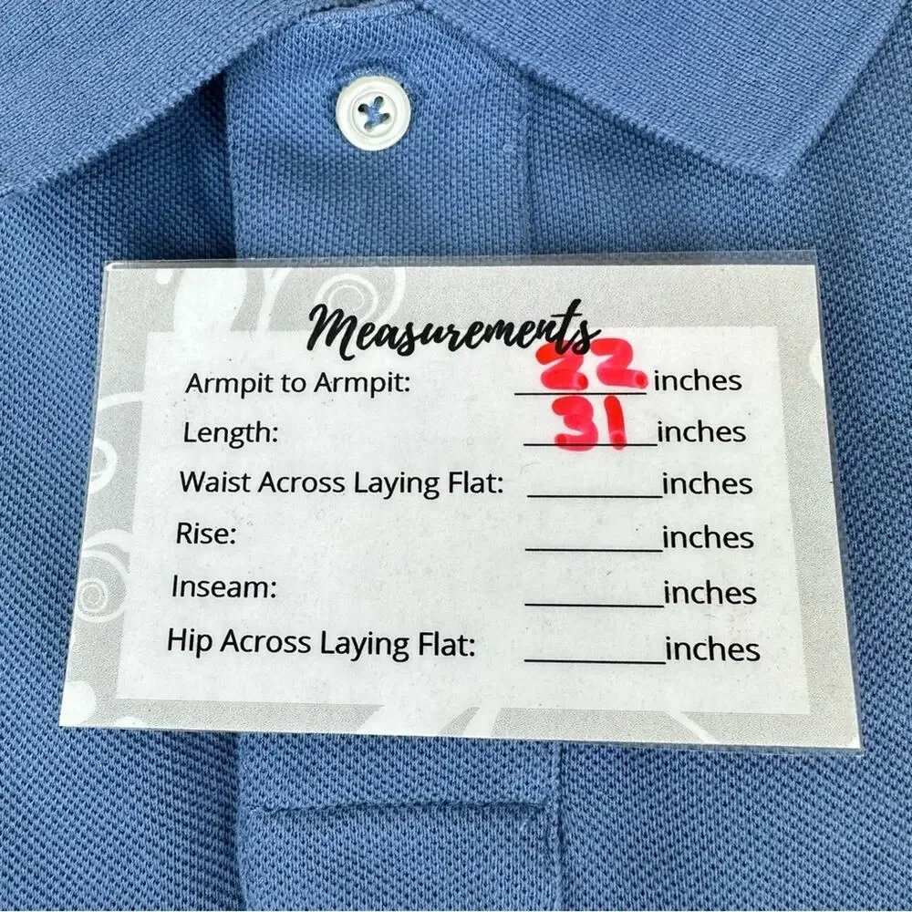 NWT J.CREW Men's Pique Polo Shirt Long Sleeves Canal Blue Sizes L-Tall